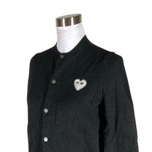 Naisten Comme des Garçons - Neuletakki, koko 40 - Musta (3)
