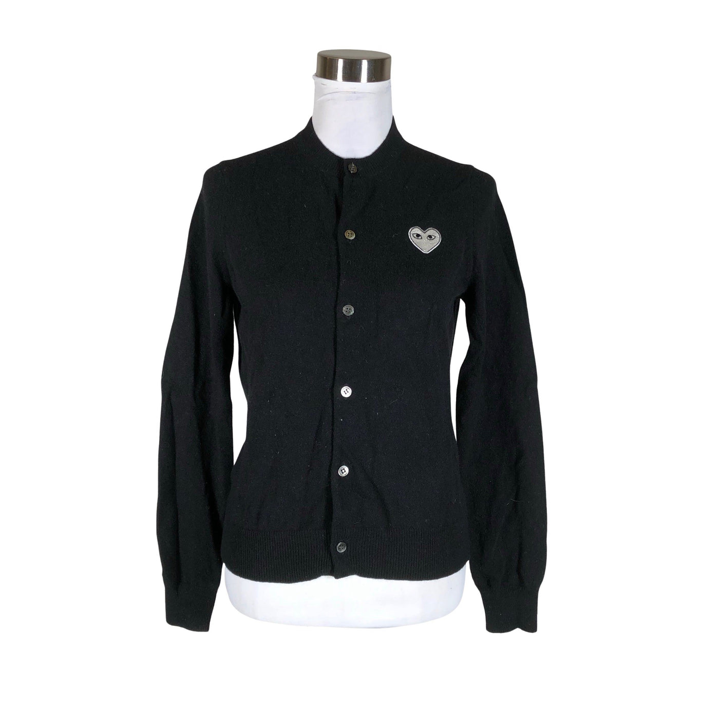Naisten Comme des Garçons - Neuletakki, koko 40 - Musta (1)