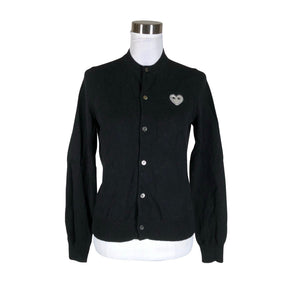 Naisten Comme des Garçons - Neuletakki, koko 40 - Musta (1)