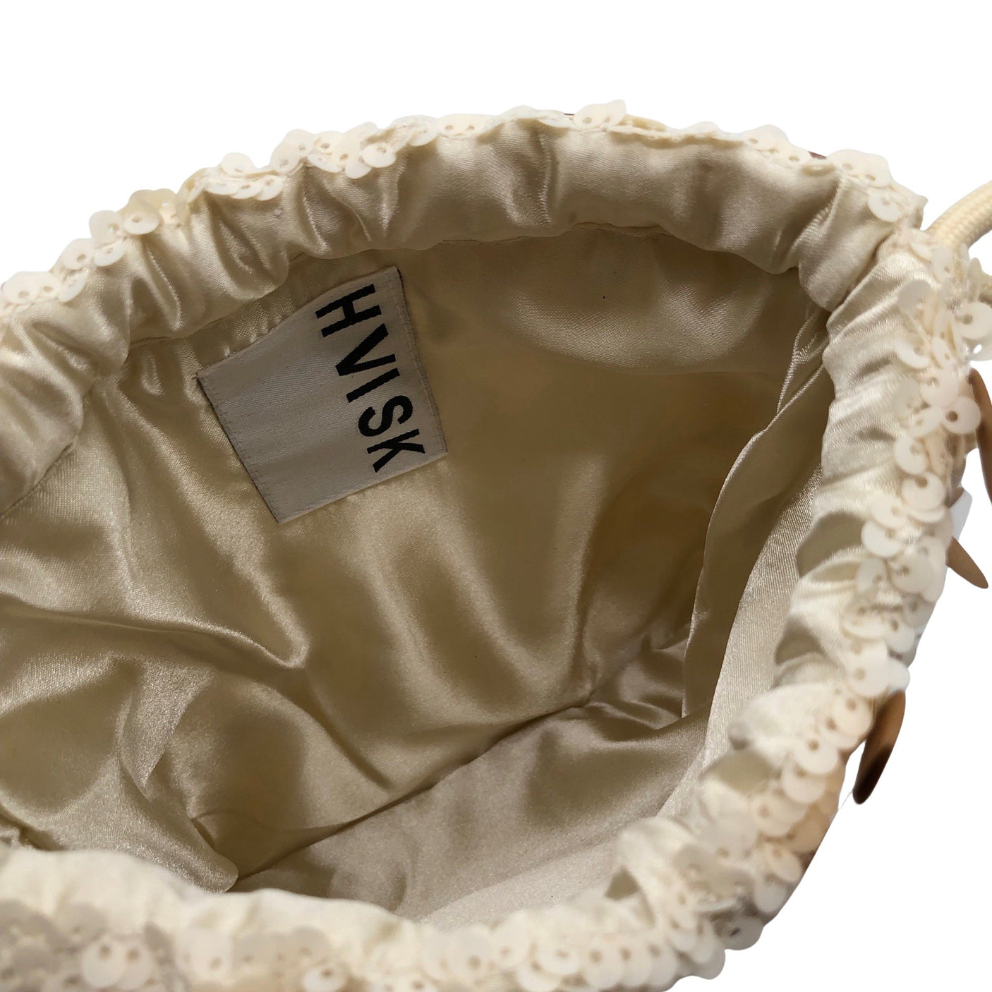 Naisten HVISK - Käsilaukku, koko Midi - Beige (2)