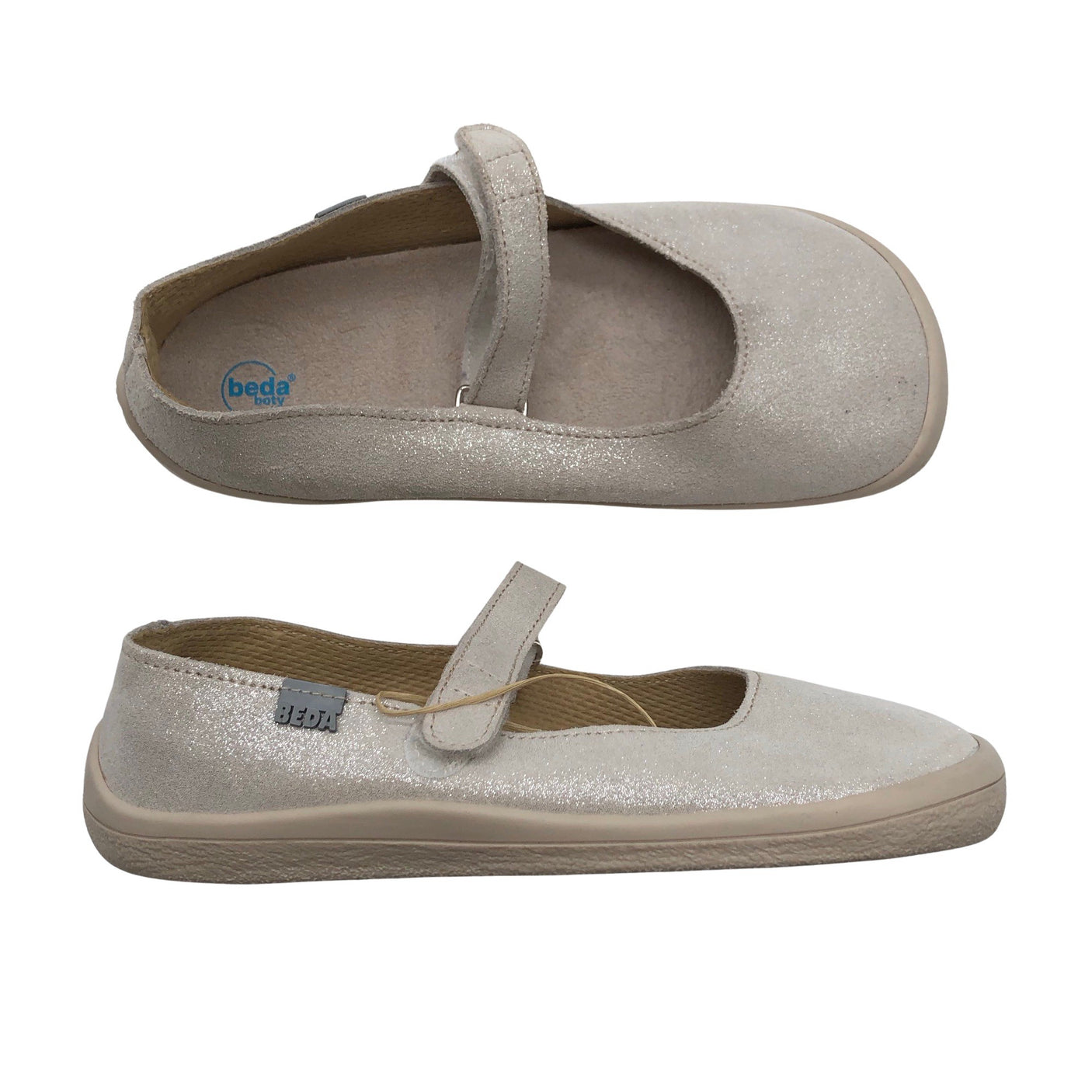 Tyttöjen Beda - Ballerinat, koko 33 - Beige (1)