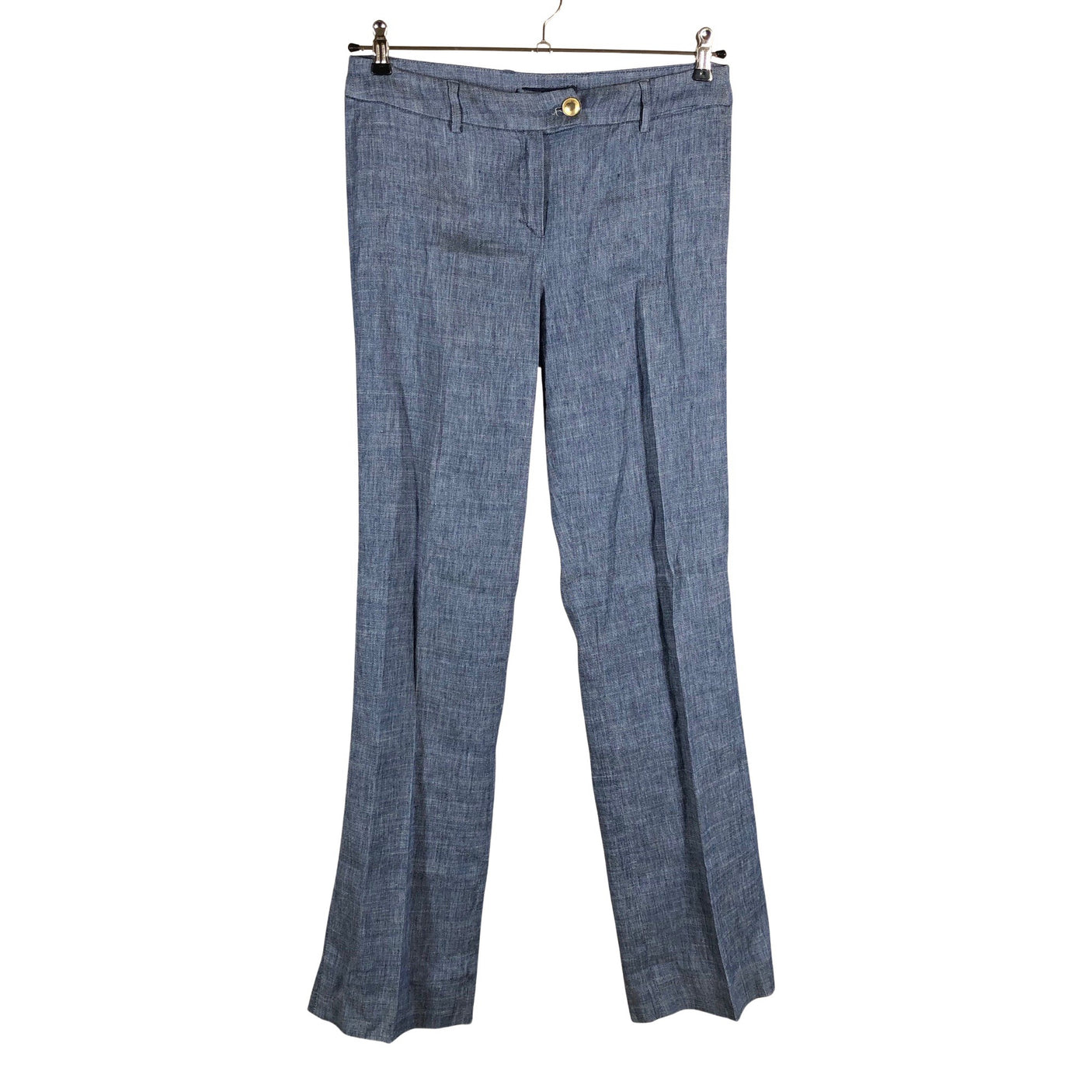 Naisten Massimo Dutti - Kangashousut, koko 38 - Sininen (1)