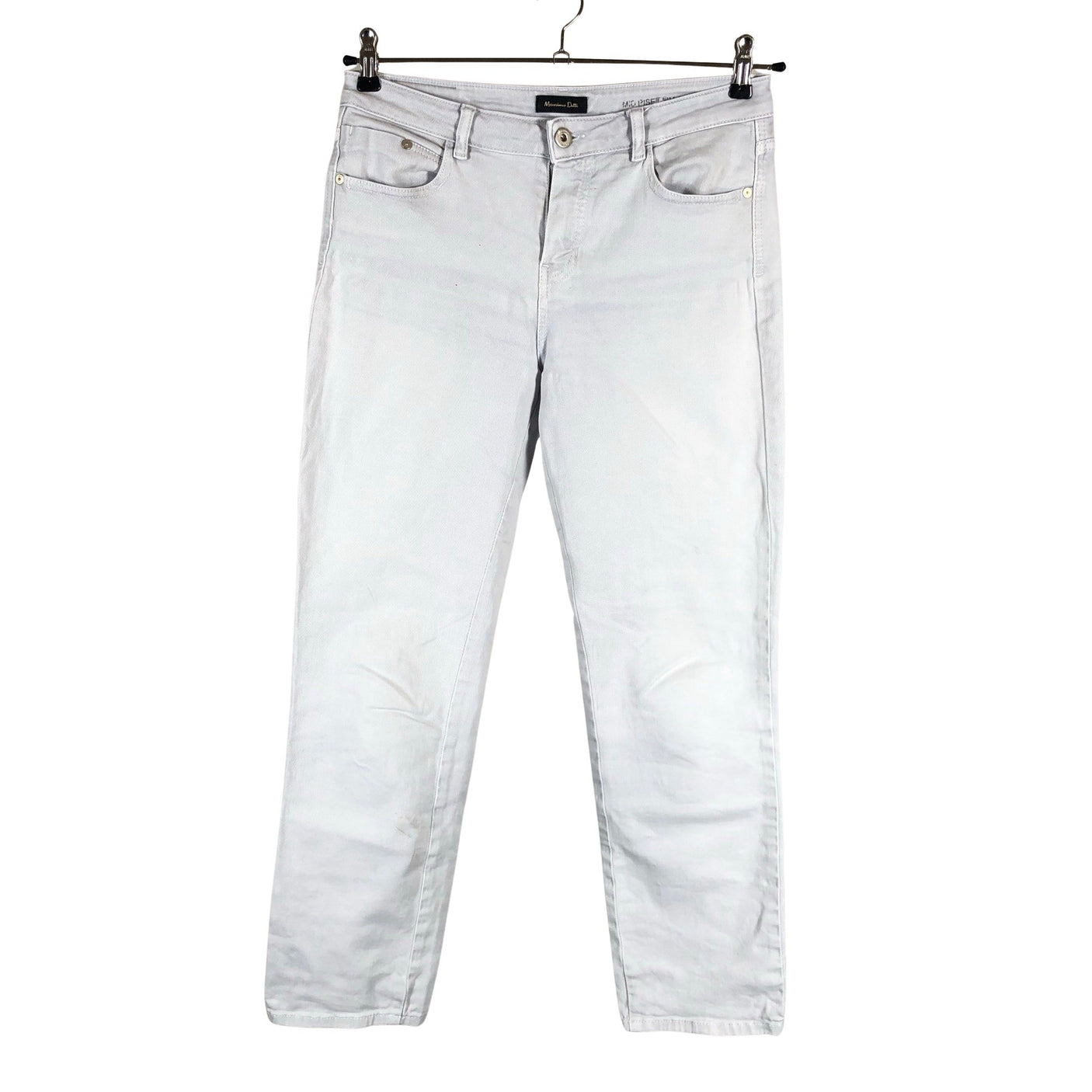 Naisten Massimo Dutti - Farkut, koko 38 - Harmaa (1)
