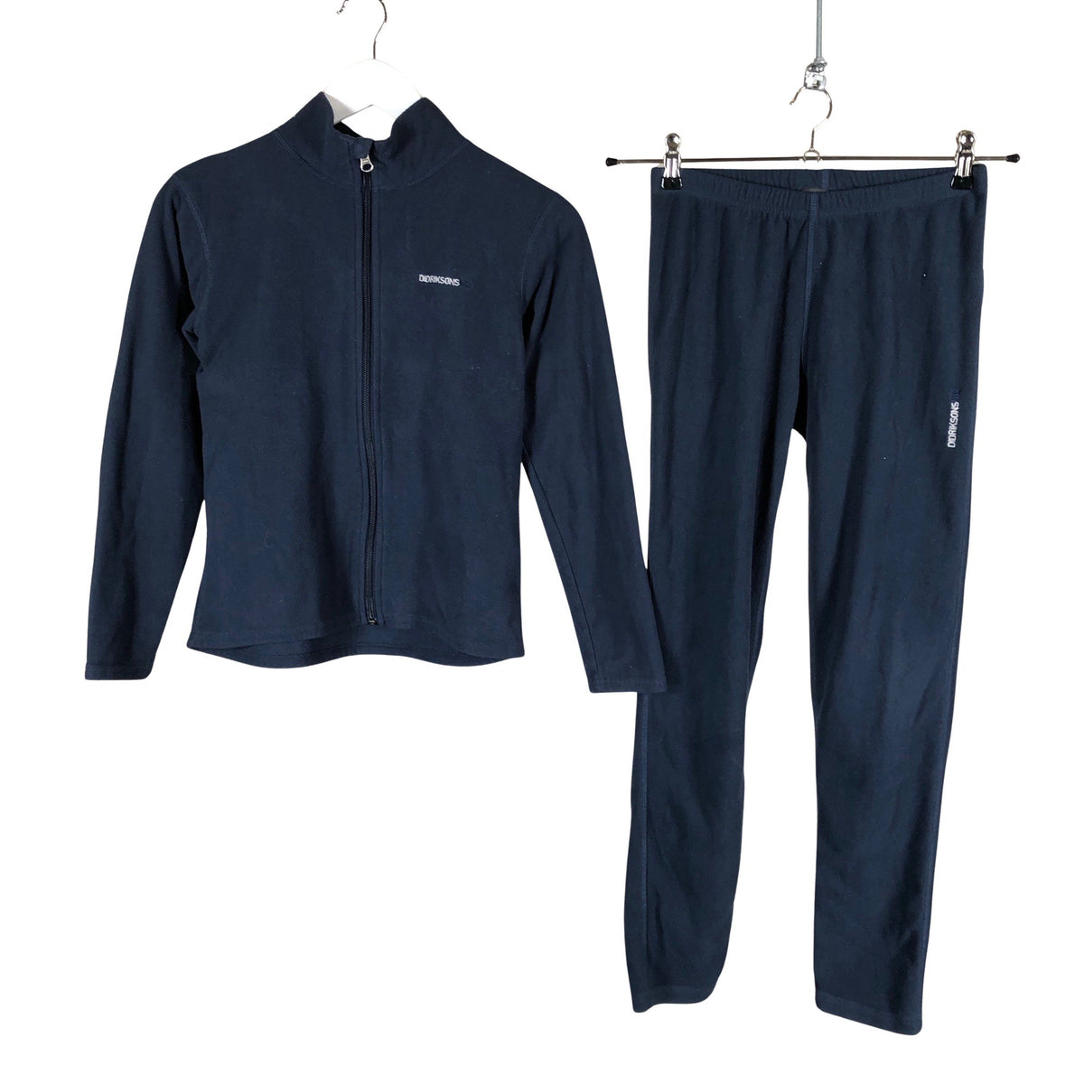 Unisex Didriksons - Fleeceasu, koko 146 - 152 - Sininen (1)