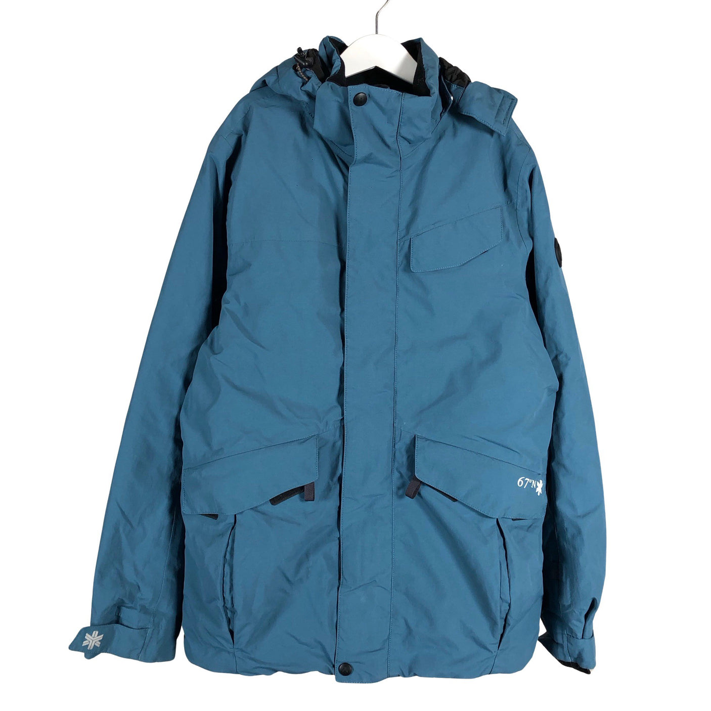 Unisex Áhkká - Toppatakki, koko 146 - 152 - Sininen (1)