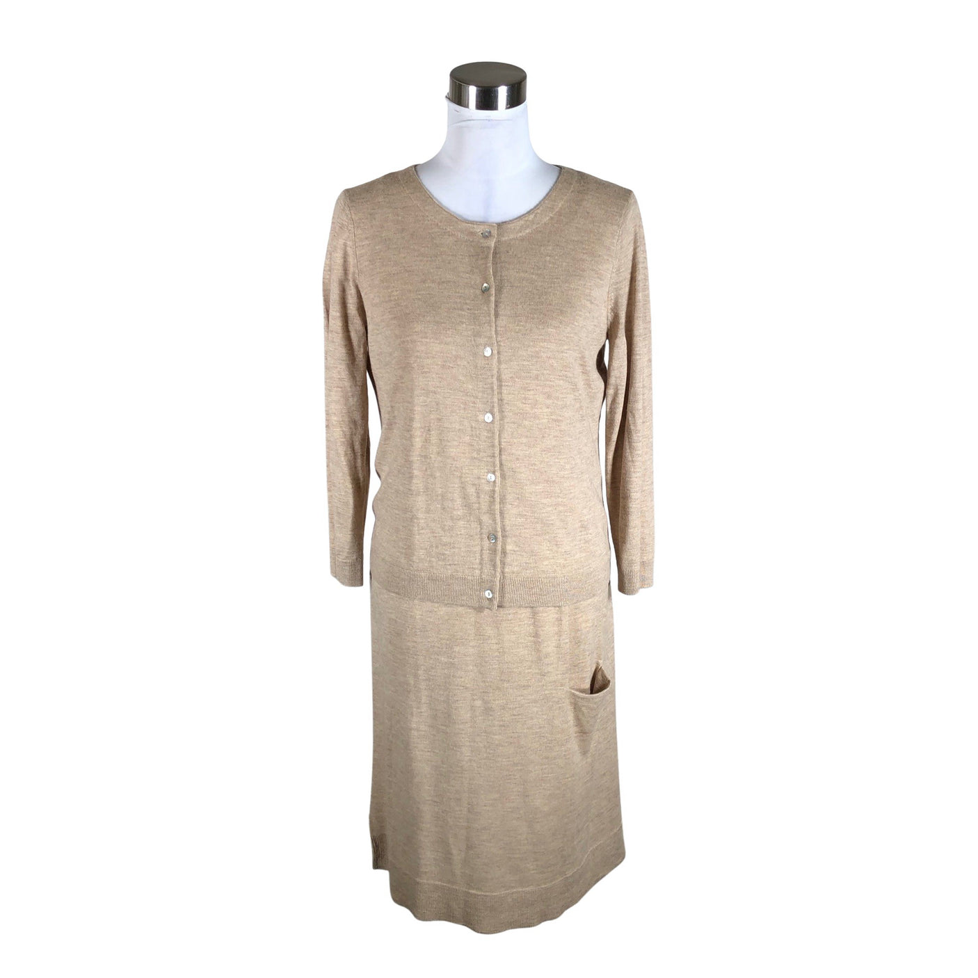 Naisten Arelalizza - Neulemekko, koko 40 - Beige (1)