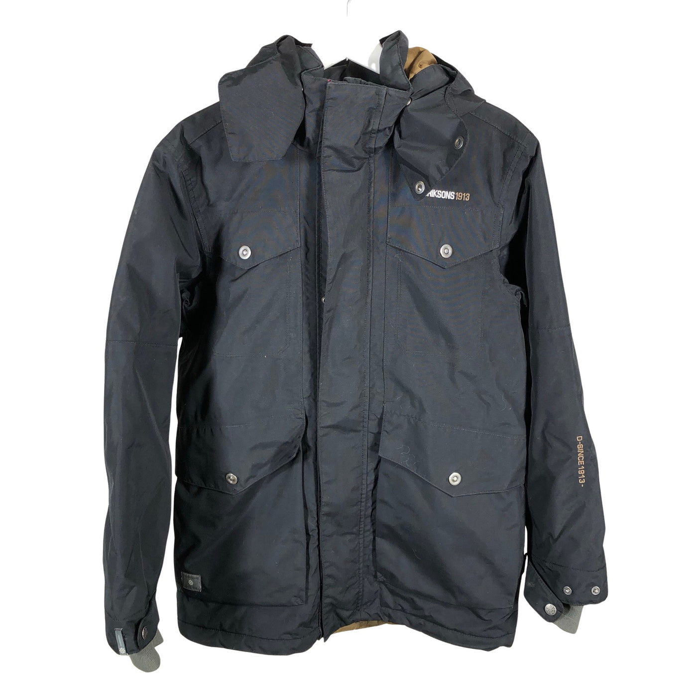 Poikien Didriksons - Toppatakki, koko 164 - 170 - Musta (1)