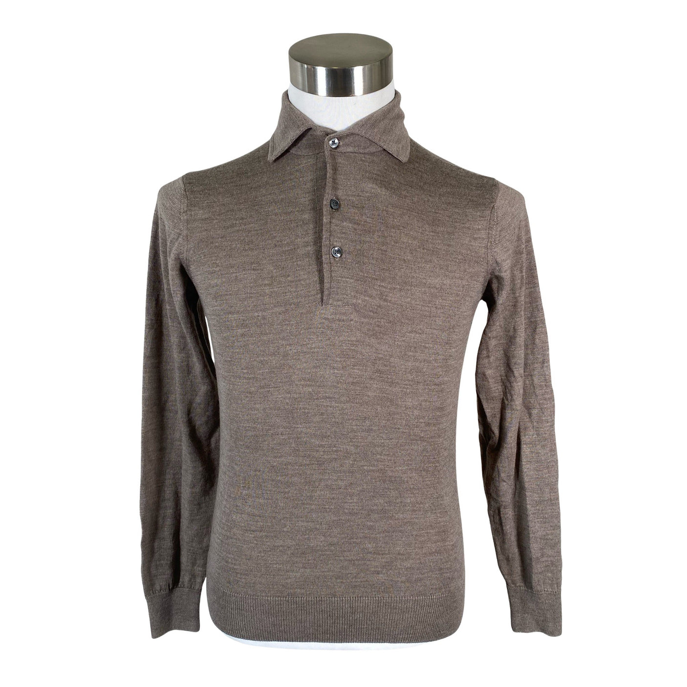Miesten The Tailoring Club - Neulepaita, koko S - Ruskea (1)