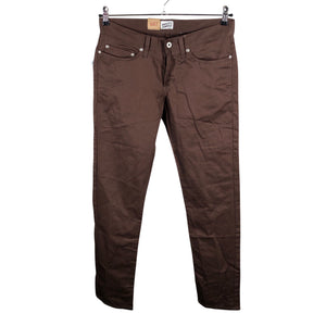 Miesten Naked & Famous - Farkut, koko W32 - Ruskea (1)
