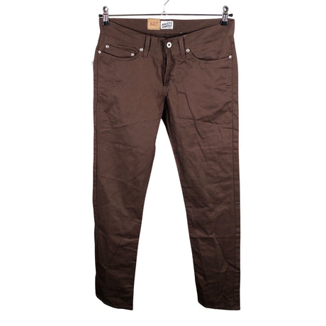 Miesten Naked & Famous - Farkut, koko W32 - Ruskea ()