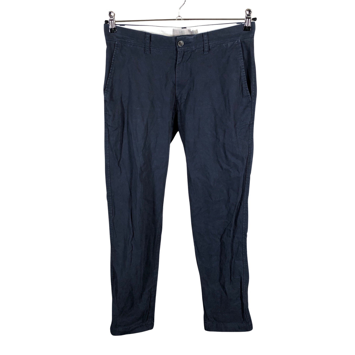 Miesten Marks&Spencer - Chinot, koko W30 - Sininen (1)