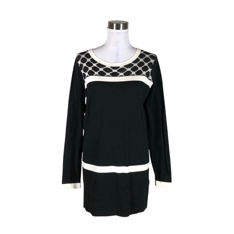 Naisten August Silk - Neuletunika, koko 40 - Musta ()