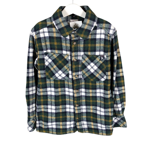Poikien U.S. Polo Assn. - Flanellipaita, koko 134 - 140 - Vihreä ()