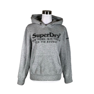 Naisten Superdry - Huppari, koko 40 - Harmaa (1)