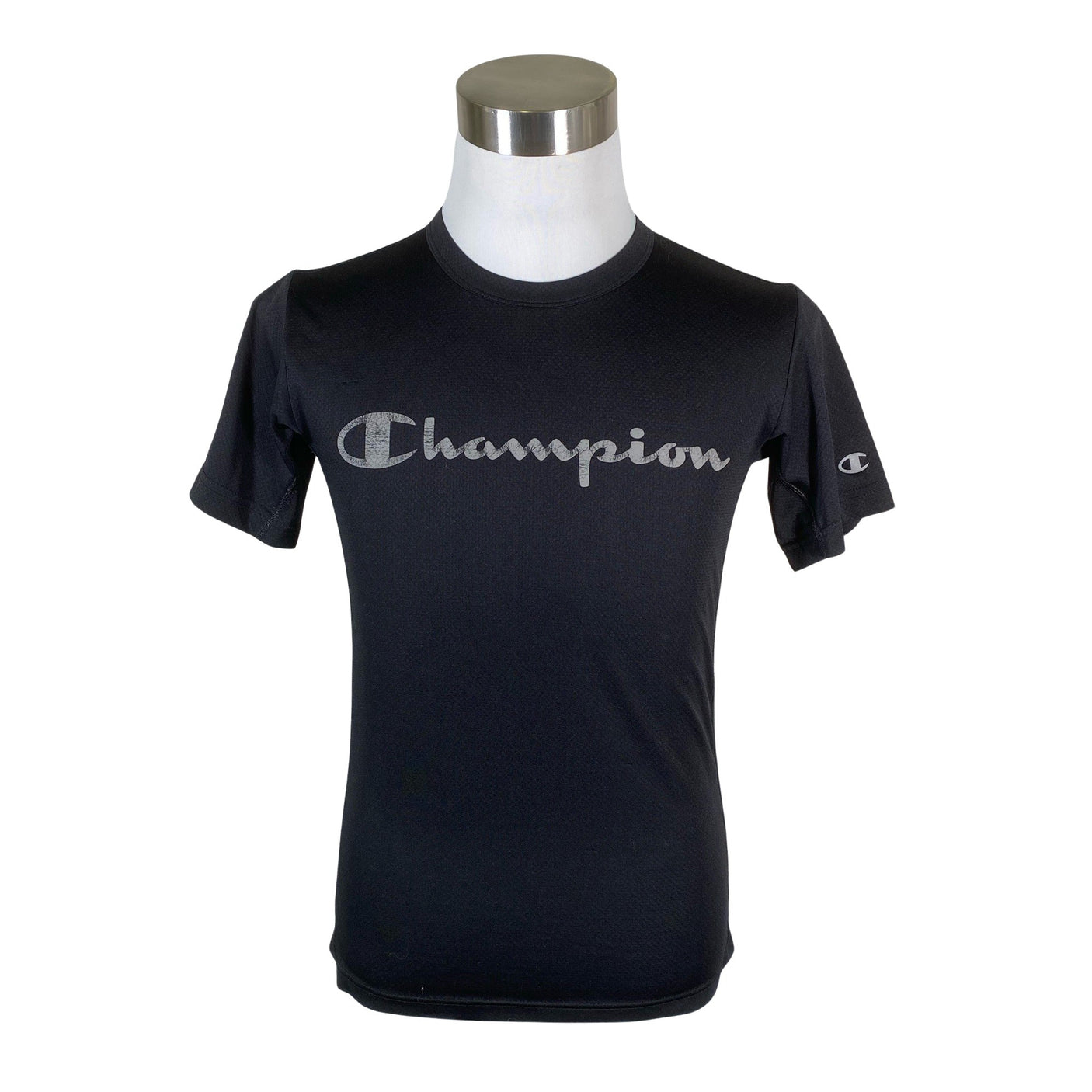 Miesten Champion - Urheilupaita, lyhyet hihat, koko S - Musta (1)