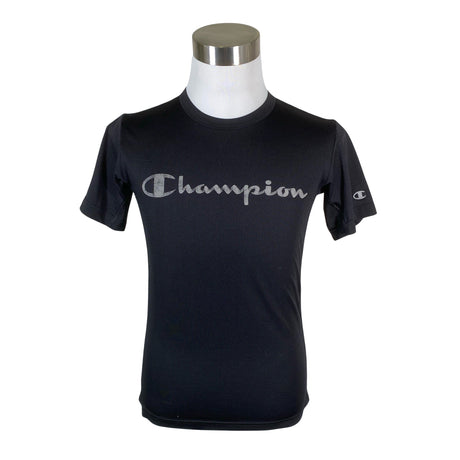 Miesten Champion - Urheilupaita, lyhyet hihat, koko S - Musta ()