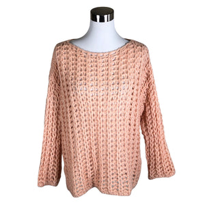 Naisten Massimo Dutti - Neulepaita, koko 38 - Vaaleanpunainen (1)