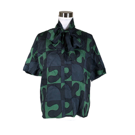 Naisten Marimekko - Lyhythihainen pusero, koko 36 - Sininen ()
