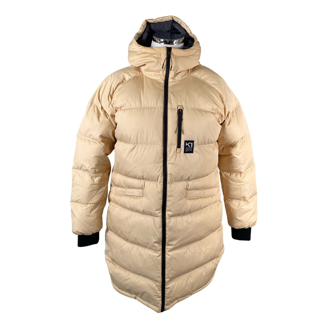 Naisten Kari Traa - Untuvatakki, koko 42 - Beige (1)