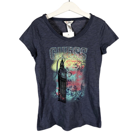 Tyttöjen Guess - Trikootunika, koko 122 - 128 - Sininen ()