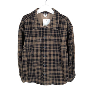 Unisex Arket - Flanellipaita, koko 128 - 134 - Ruskea (1)