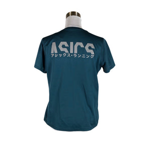 Naisten Asics - Urheilupaita, lyhyet hihat, koko 38 - Sininen (2)