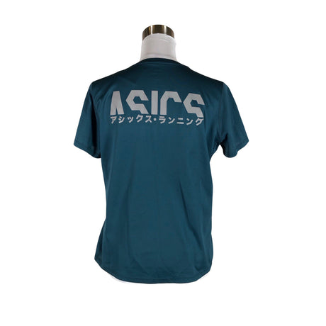 Naisten Asics - Urheilupaita, lyhyet hihat, koko 38 - Sininen (2)