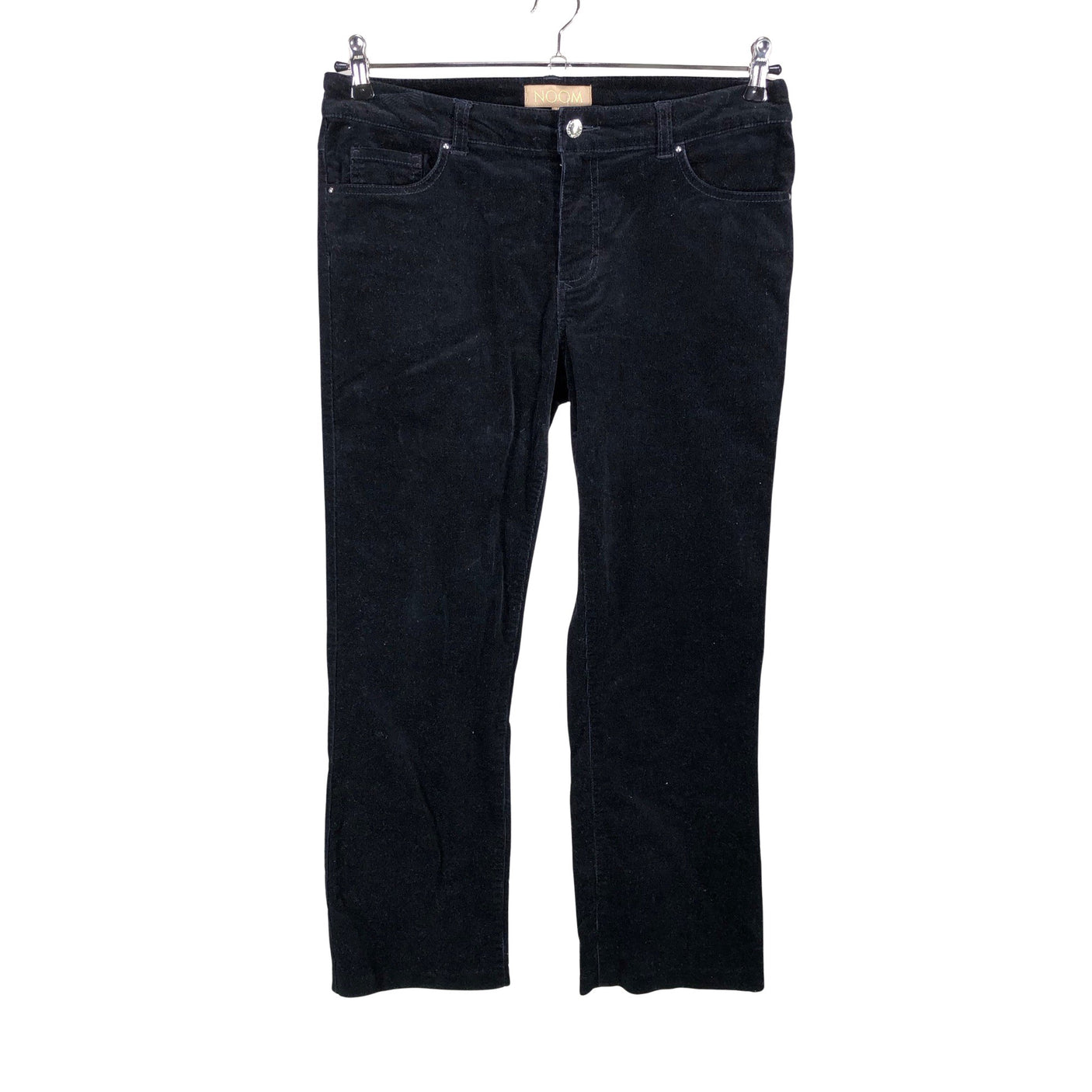 Naisten Noom - Samettihousut, koko 38 - Musta (1)