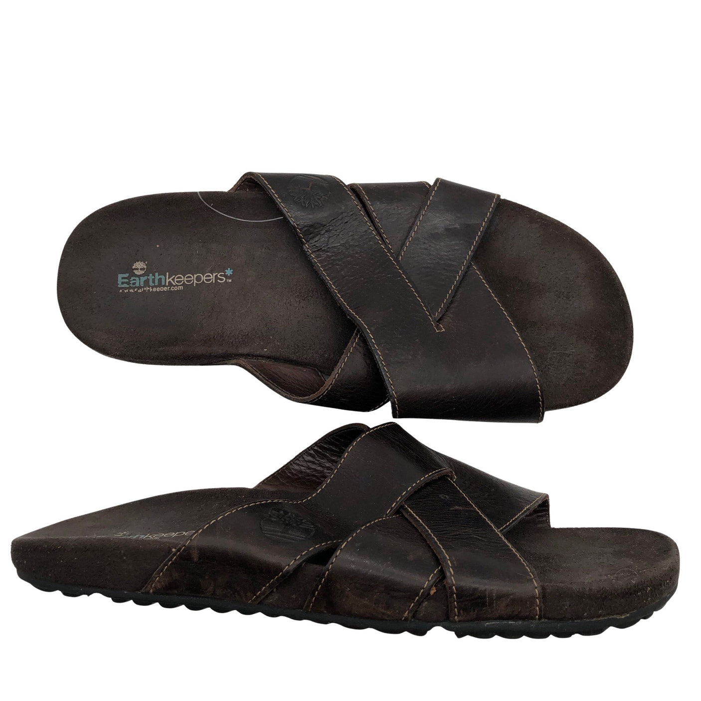 Miesten Timberland - Sandaalit, koko 45 - Ruskea (1)