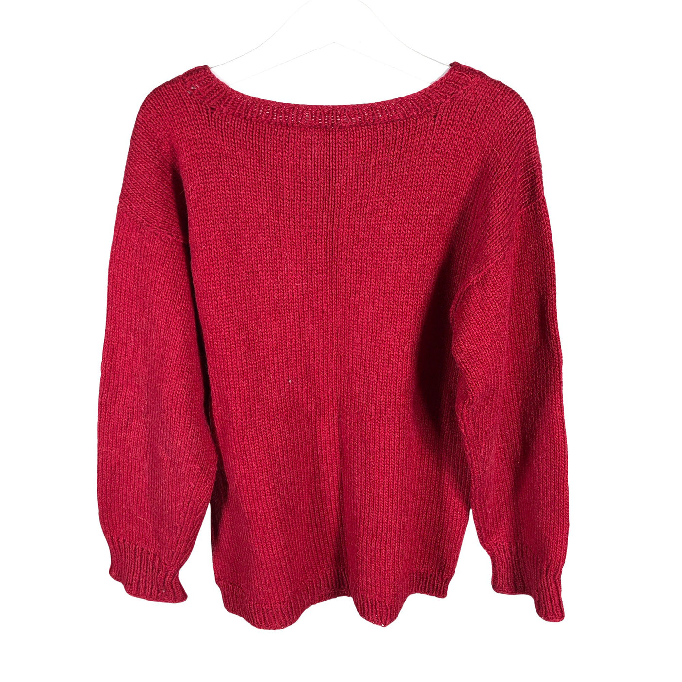 Unisex Handmade - Neulepaita, koko 128 - 134 - Punainen (2)