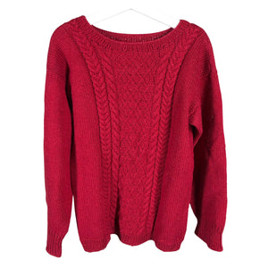 Unisex Handmade - Neulepaita, koko 128 - 134 - Punainen (1)