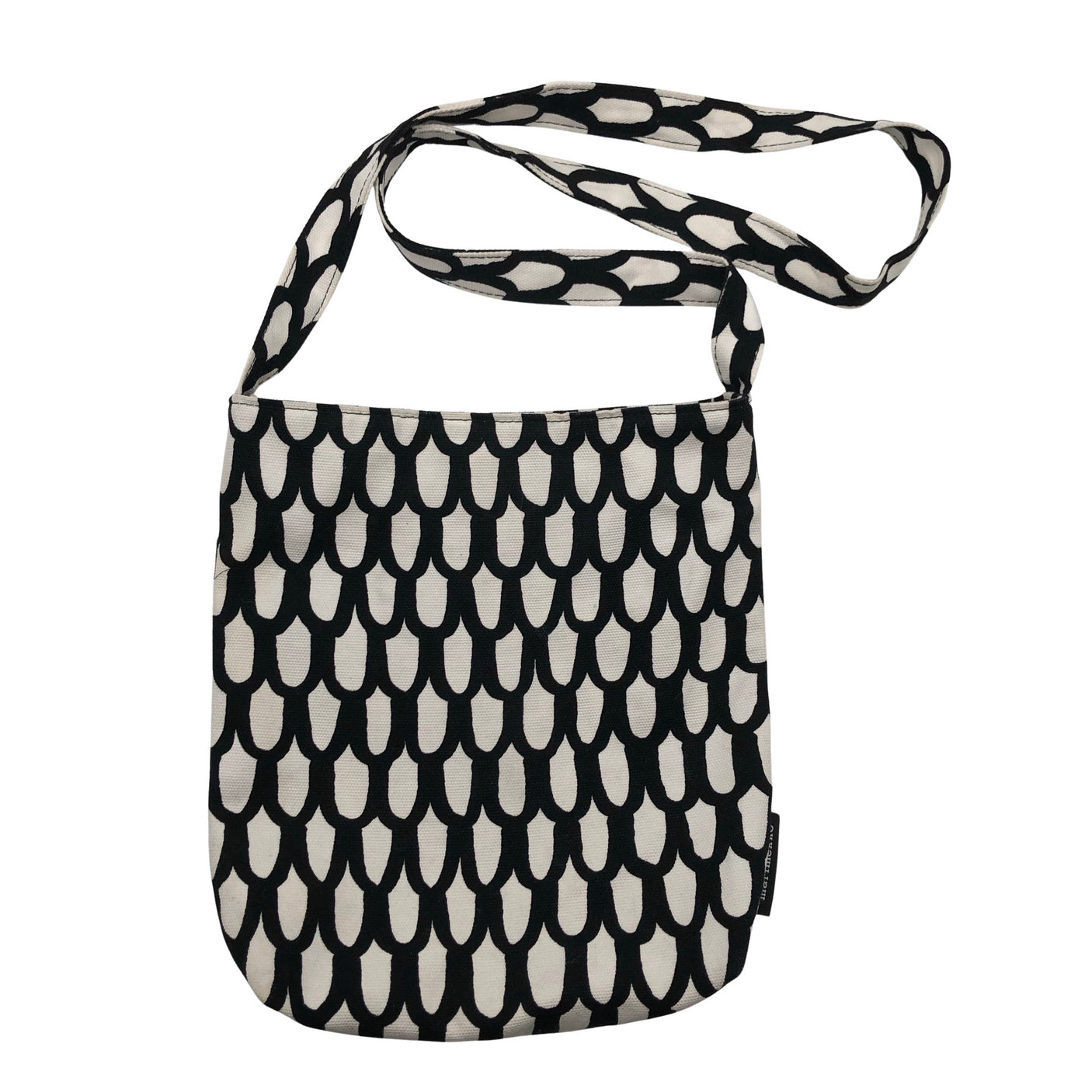 Naisten Marimekko - Olkalaukku, koko Midi - Musta (1)