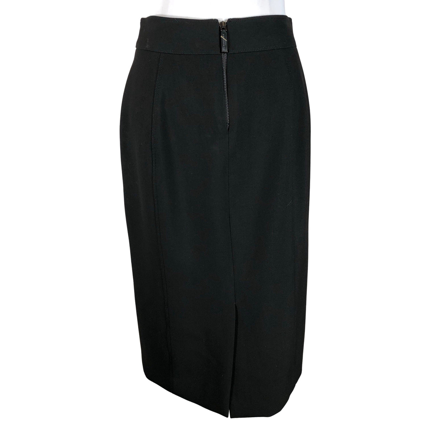 Naisten Burberry - Suora hame, koko 38 - Musta (2)