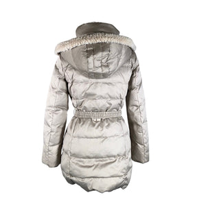 Naisten Esprit - Untuvatakki, koko 38 - Beige (2)