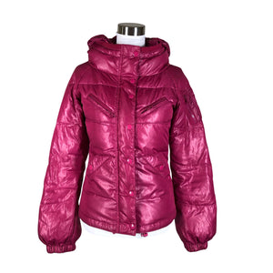 Naisten Benetton - Untuvatakki, koko 34 - Pinkki (1)