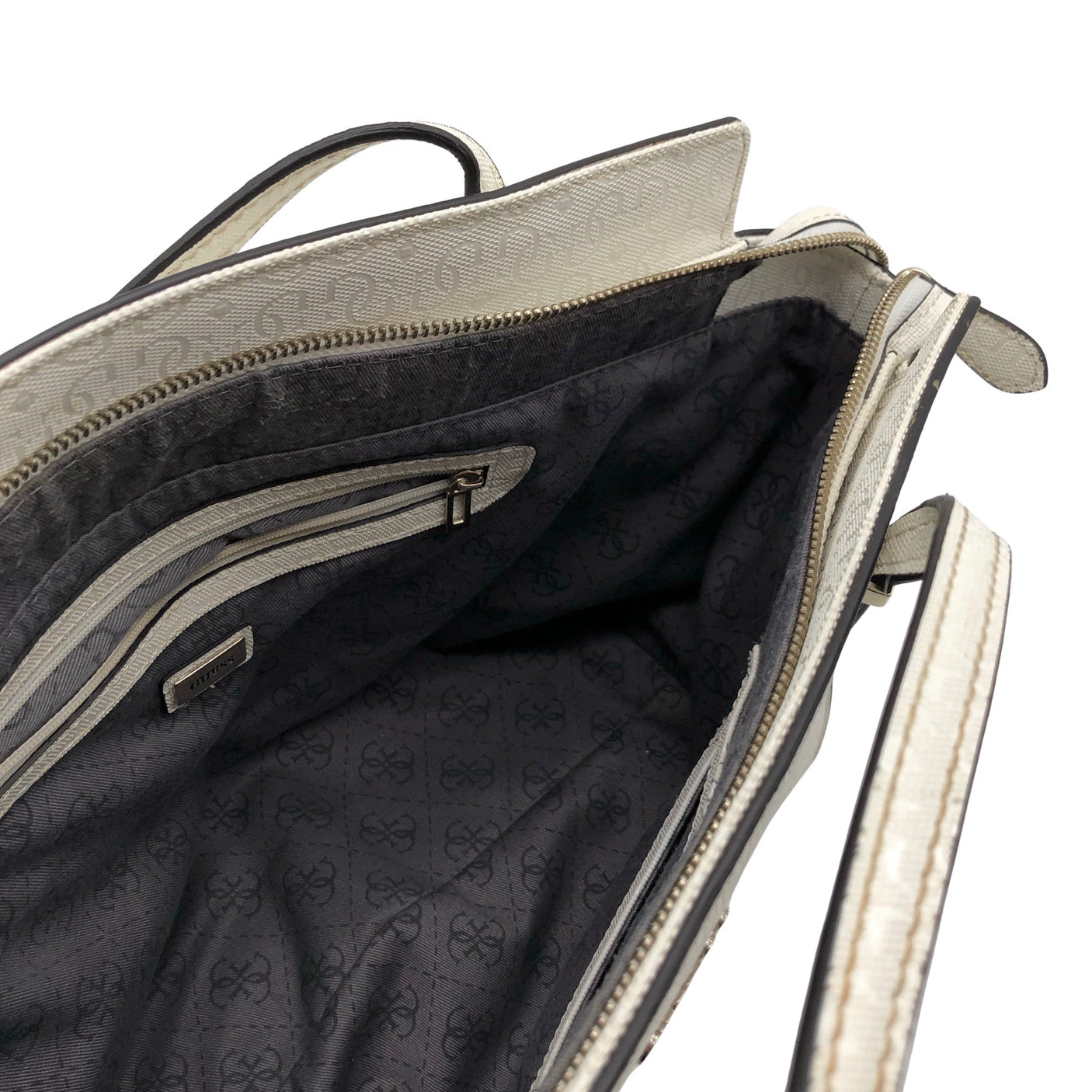 Naisten Guess - Käsilaukku, koko Maxi - Luonnonvalkoinen (2)