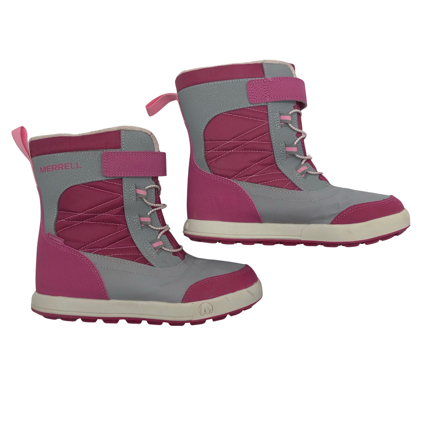 Tyttöjen Merrell - Talvikengät, koko 34 - Pinkki (1)