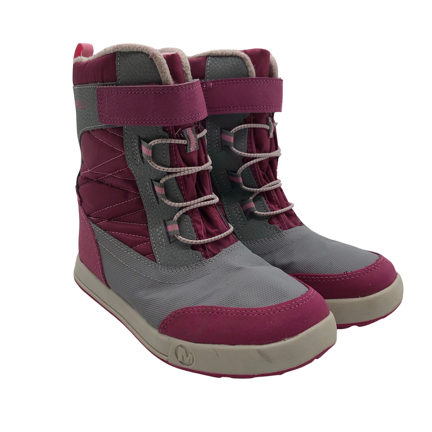 Tyttöjen Merrell - Talvikengät, koko 34 - Pinkki (2)