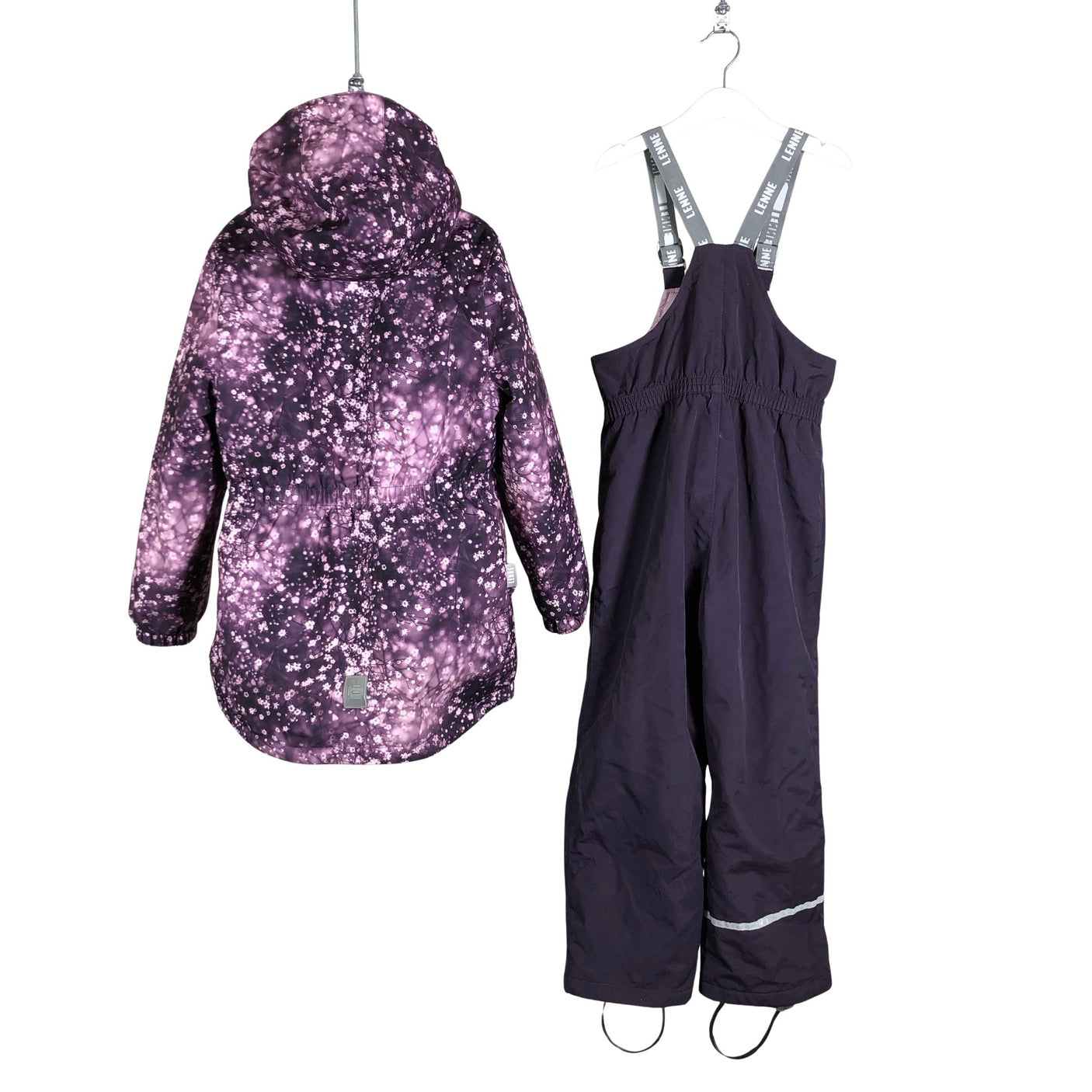 Tyttöjen Lenne - Toppa-asu, koko 122 - 128 - Violetti (2)