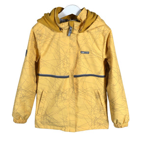 Unisex Lenne - Kevyttoppatakki, koko 122 - 128 - Keltainen (1)