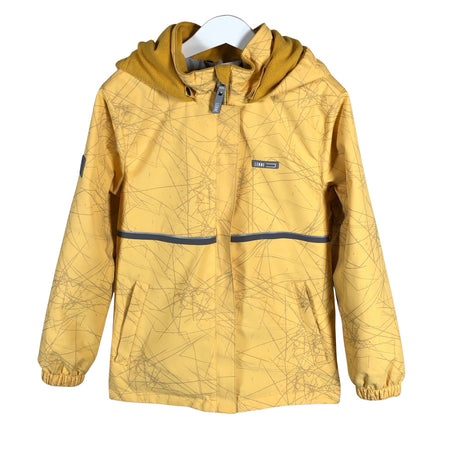 Unisex Lenne - Kevyttoppatakki, koko 122 - 128 - Keltainen ()