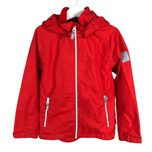 Unisex Reimatec - Välikausitakki, koko 116 - 122 - Punainen (1)