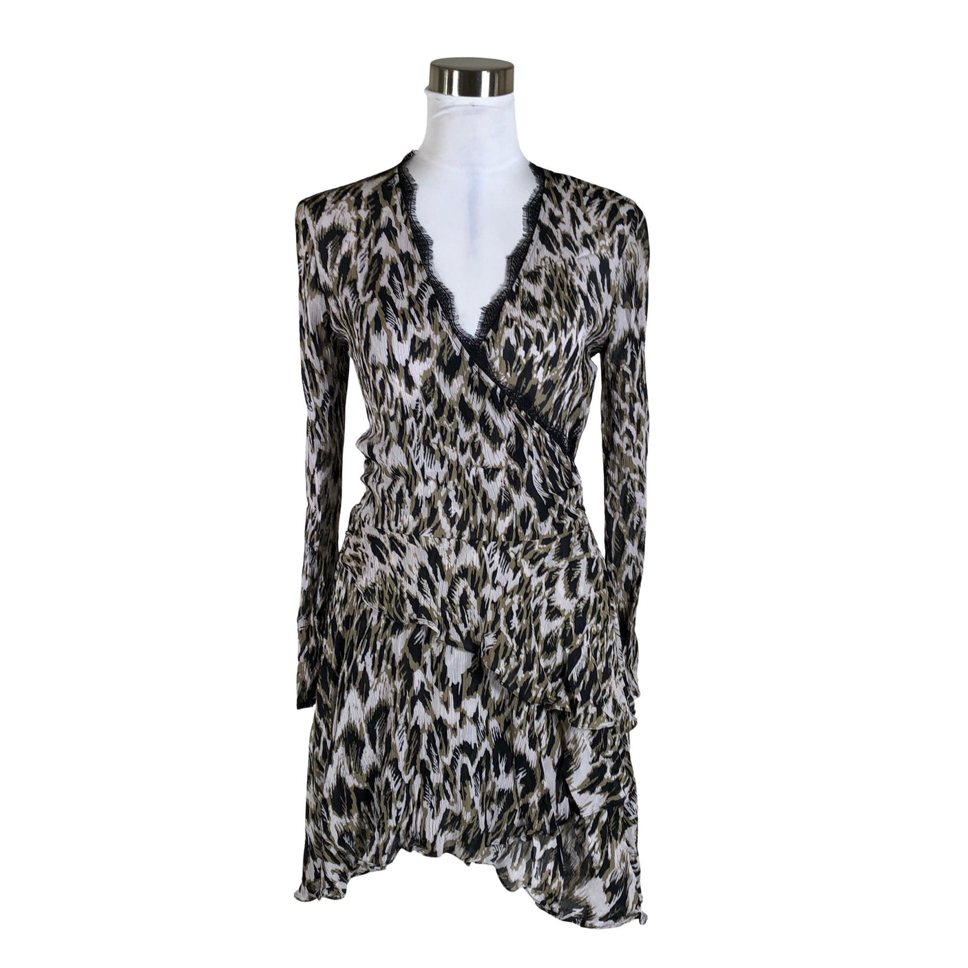 Naisten Bimba Y Lola - Sifonkimekko, koko 38 - Beige (1)