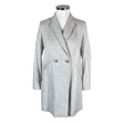 Naisten Massimo Dutti - Villakangastakki, koko 42 - Harmaa ()