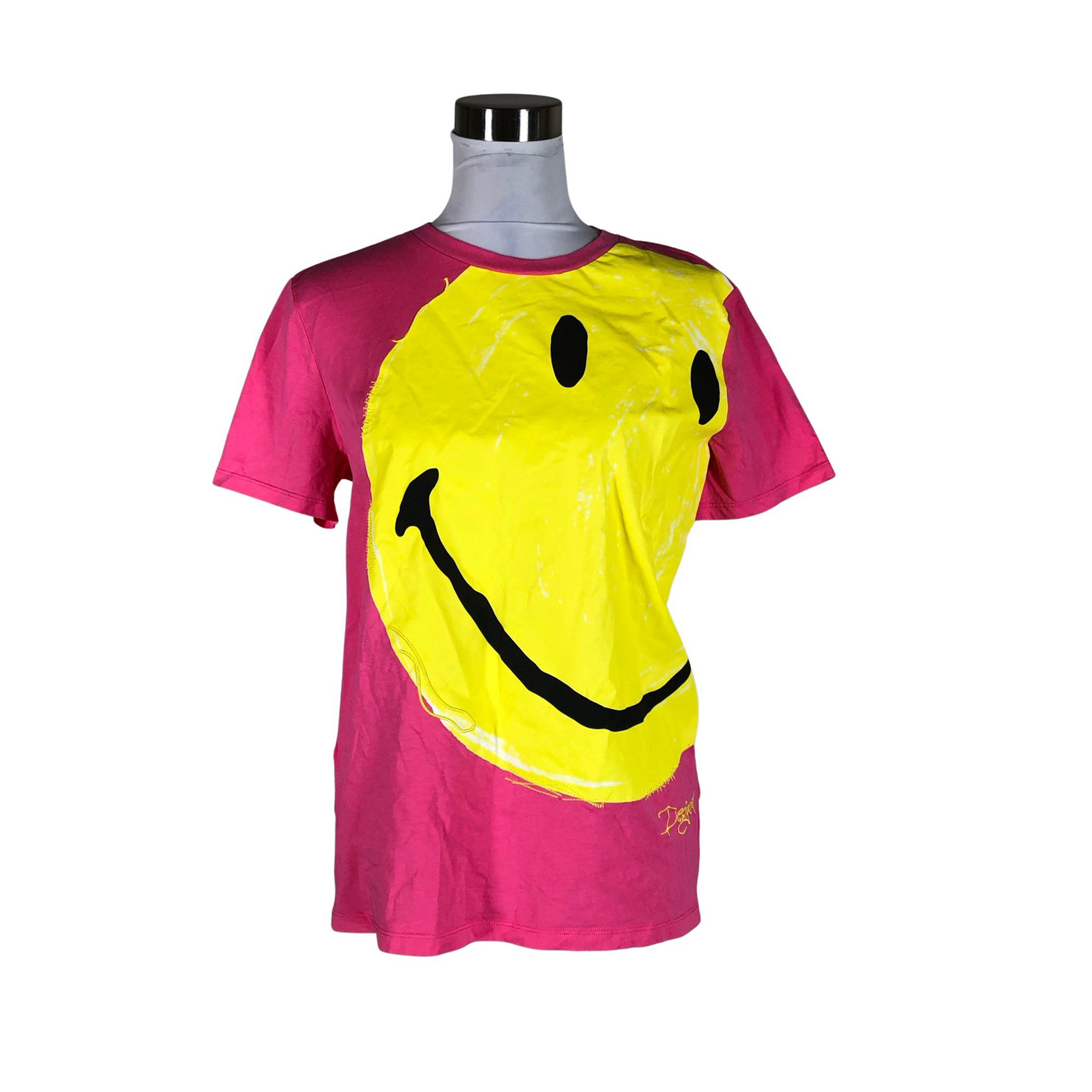 Naisten Desigual - T-paita, koko 38 - Pinkki (1)