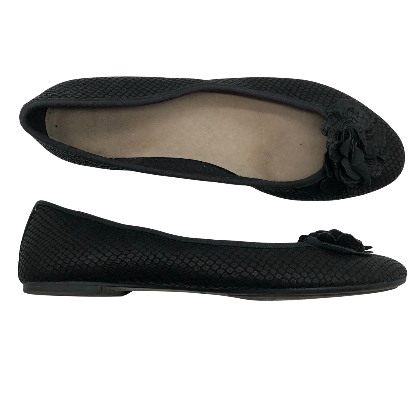 Naisten Clarks - Ballerinat, koko 39 - Musta (1)