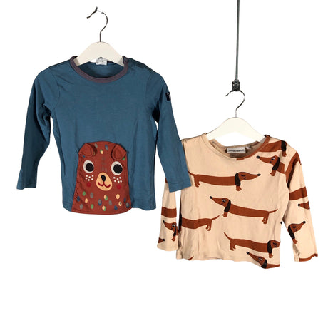 Unisex Mainio - Trikoopaita, koko 92 - 98 - Ruskea ()