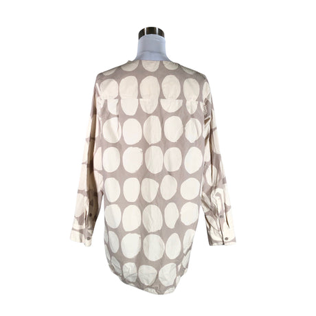 Naisten Marimekko - Kangastunika, koko 40 - Beige (2)