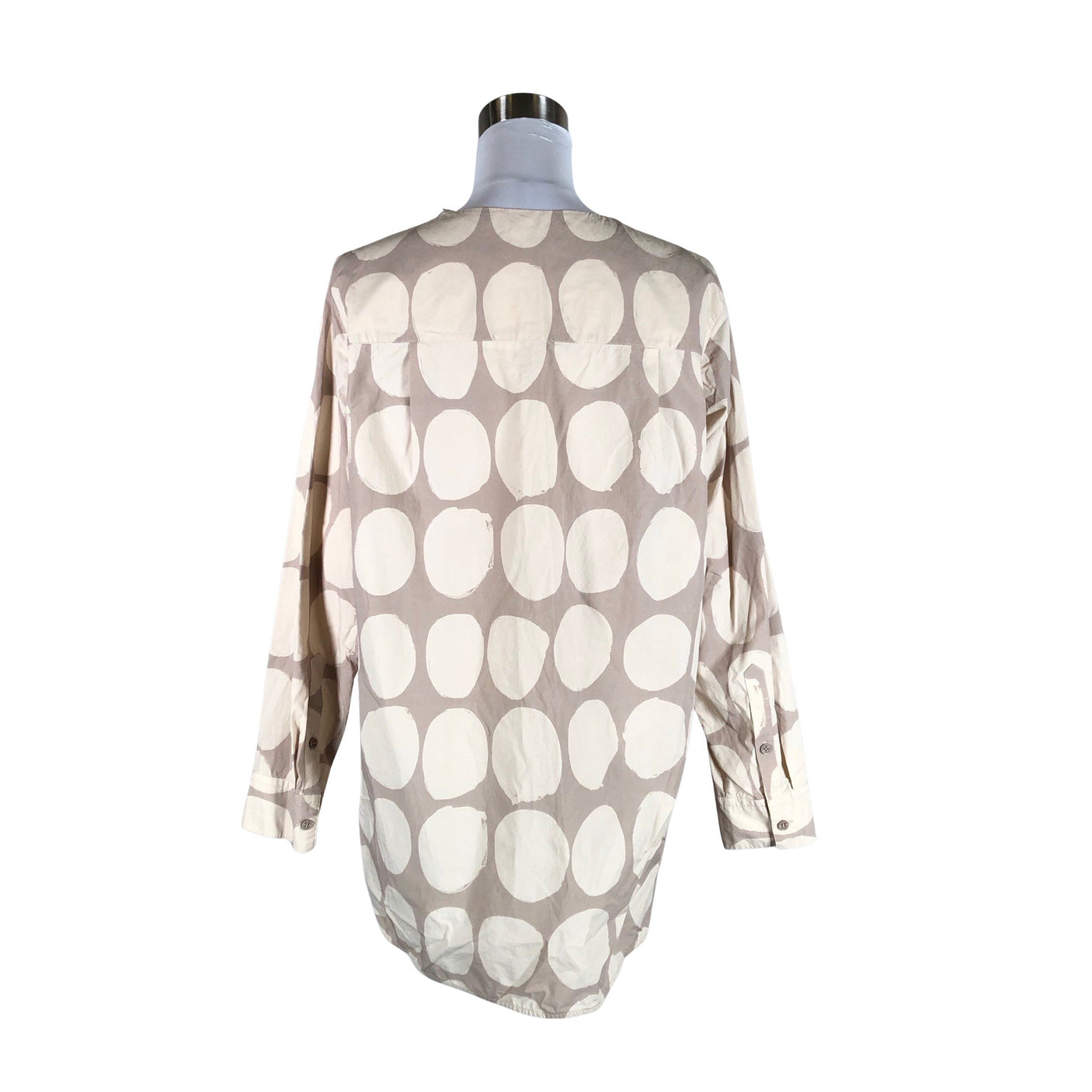 Naisten Marimekko - Kangastunika, koko 40 - Beige (2)