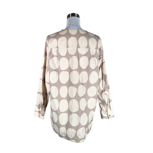 Naisten Marimekko - Kangastunika, koko 40 - Beige (2)